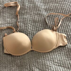 Skims Beige Underwire Bra